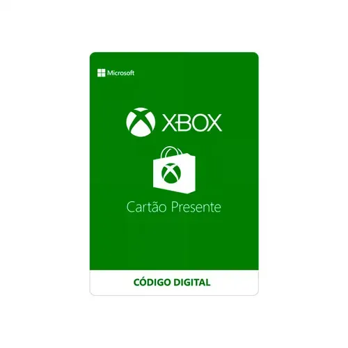 Carto Presente Gift Card R$ 400 Xbox E Microsoft Store (Pc)